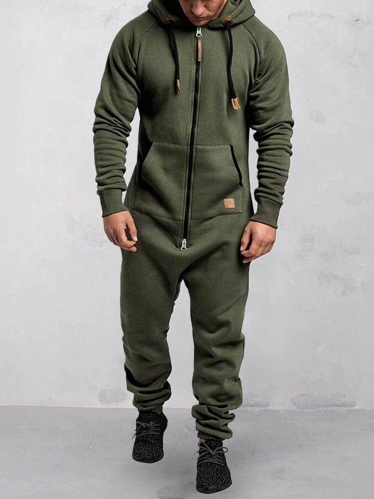 Chaquetón Hombre Capucha Cremallera - Vestiria