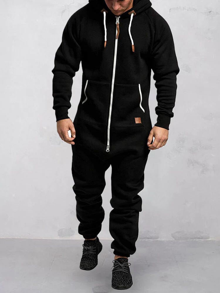 Chaquetón Hombre Capucha Cremallera