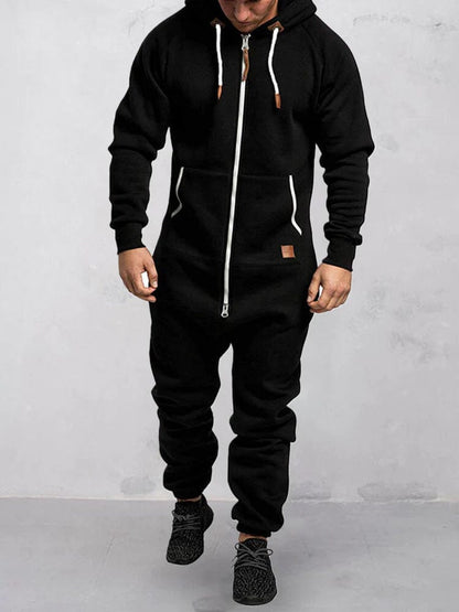 Chaquetón Hombre Capucha Cremallera