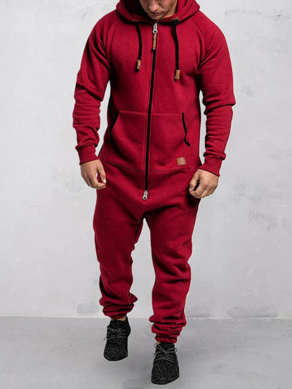 Chaquetón Hombre Capucha Cremallera