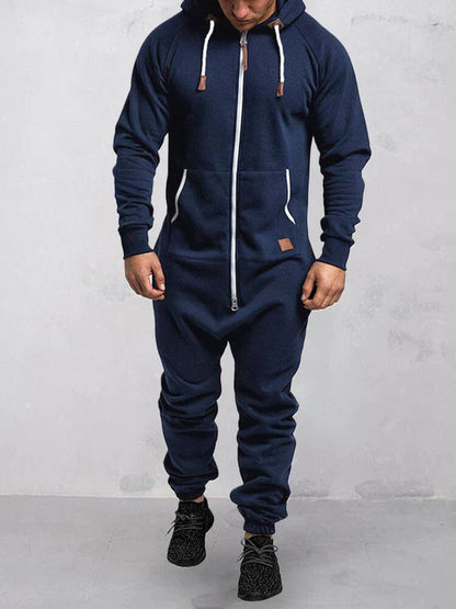 Chaquetón Hombre Capucha Cremallera