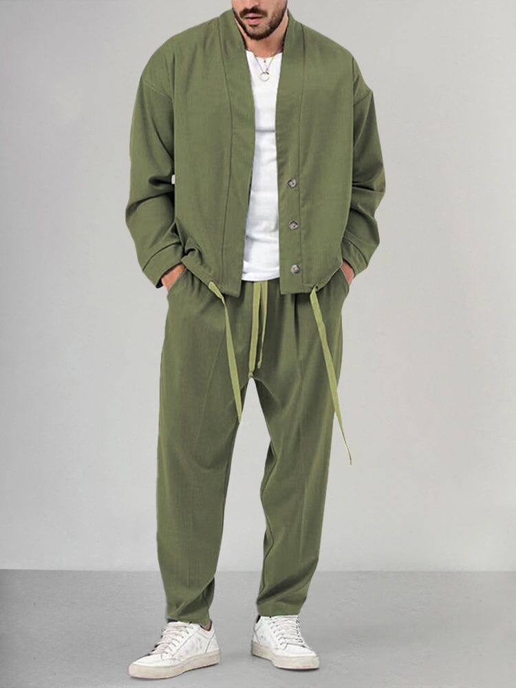 Traje Hombre Minimalista Dos Piezas