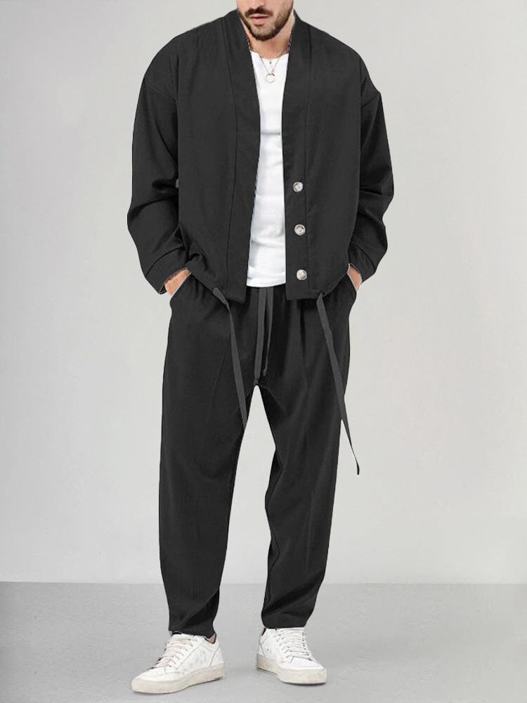 Traje Hombre Minimalista Dos Piezas