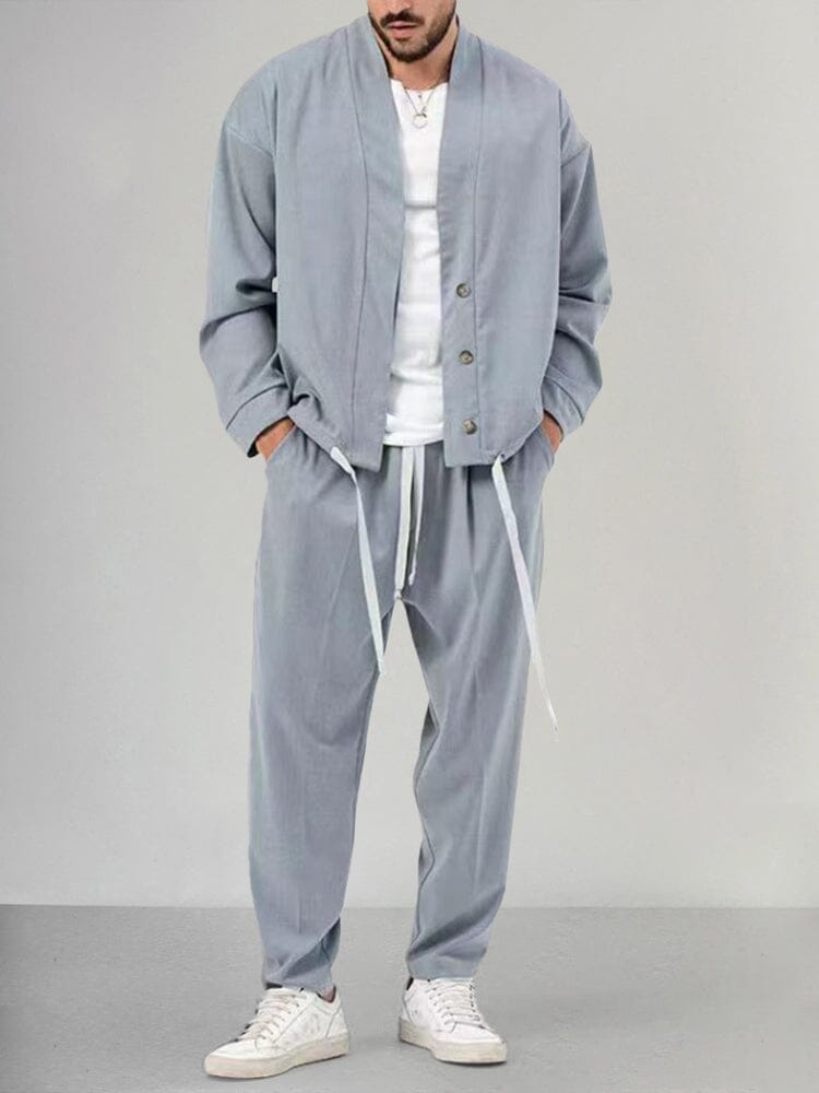 Traje Hombre Minimalista Dos Piezas