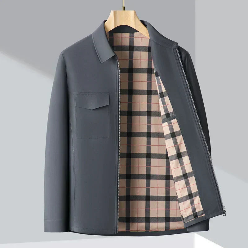 Chaquetón Hombre Cremallera Impermeable