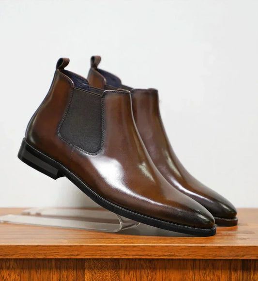 Botas Chelsea de Piel Hombre Clásicas - Vestiria
