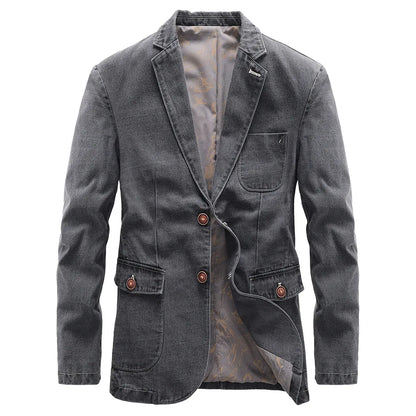 Chaquetón vaquero clásico hombre