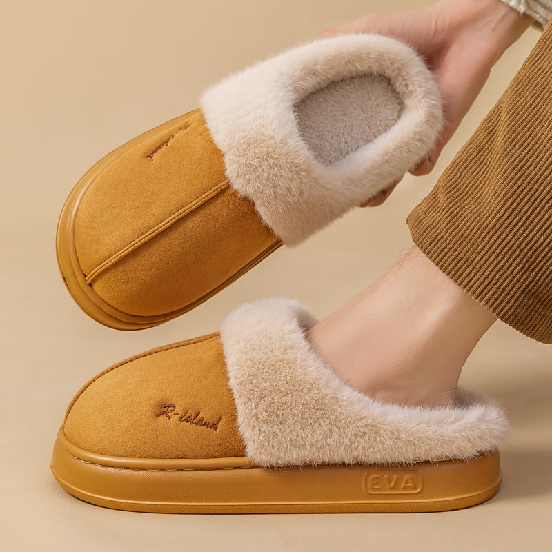 Pantuflas unisex aterciopeladas suaves Eralun - Vestiria
