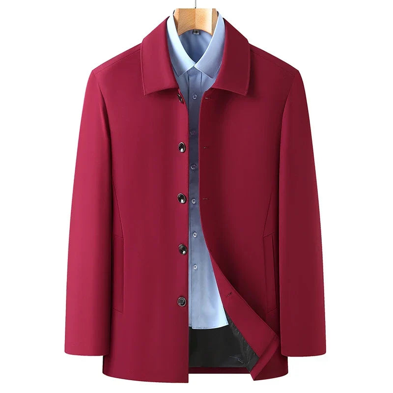 Chaqueta Cuero Estilo Japonés