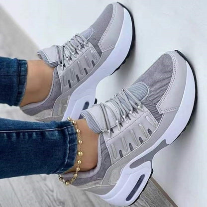 Zapatillas Mujer Plataforma Cuña Transpirables