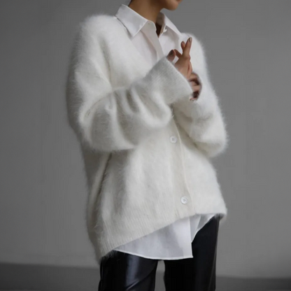 Chaqueta Mujer Grande Cachemir Suave