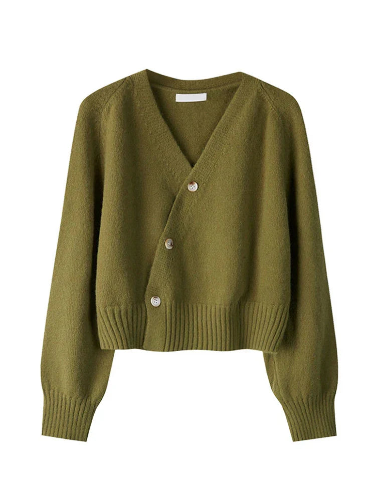 Cárdigan Punto Suave y Cálido Mujer