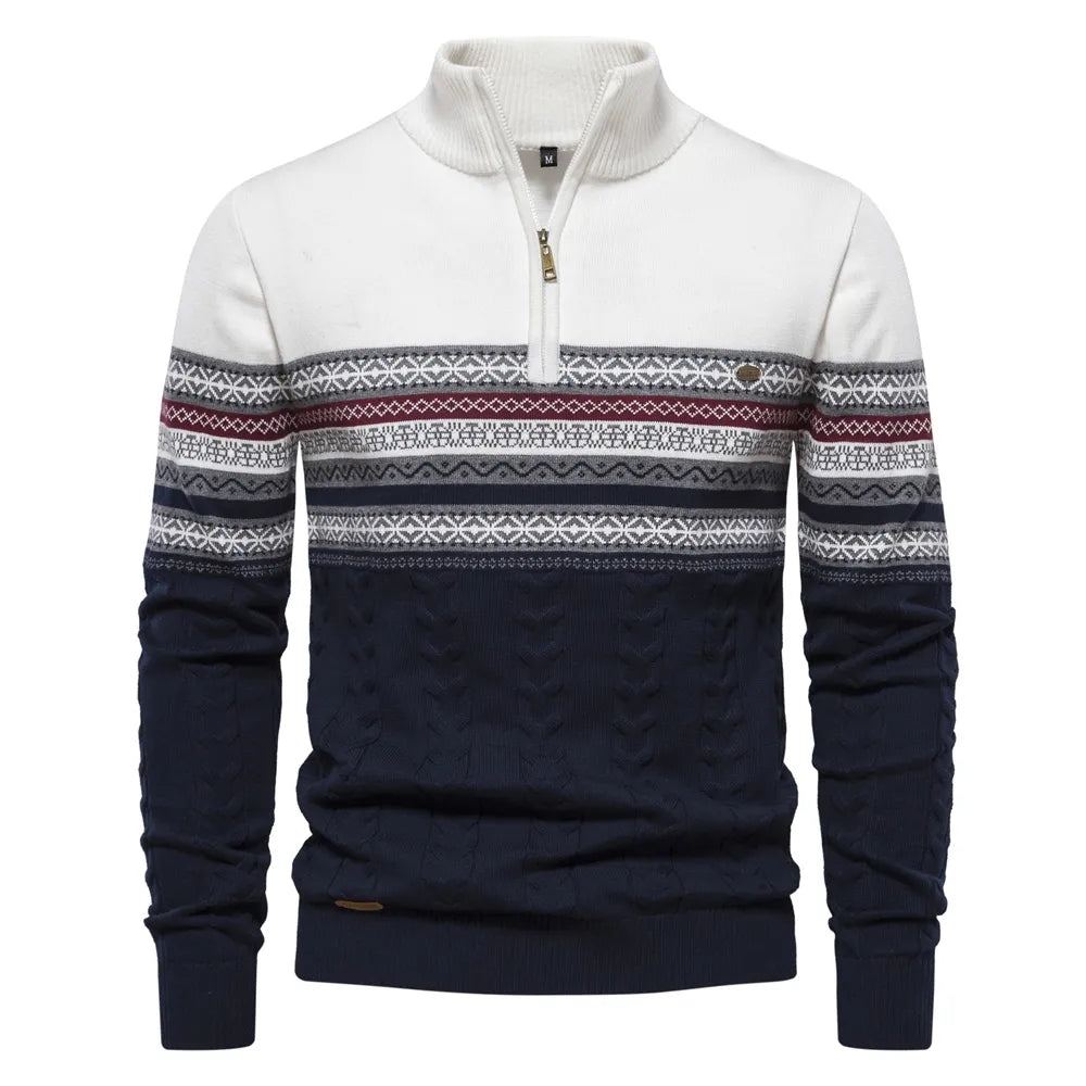Jersey Cremallera Estilo Étnico Chic - Vestiria