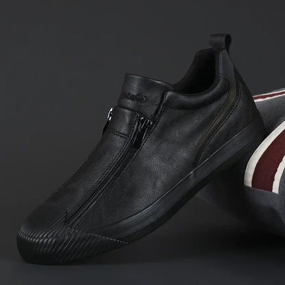 Zapatillas Hombre Moda Cremallera