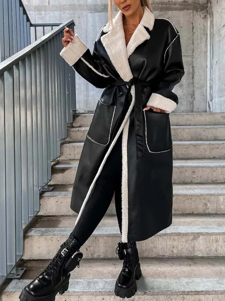 Chaquetón Cuero Invierno Femenino - Vestiria