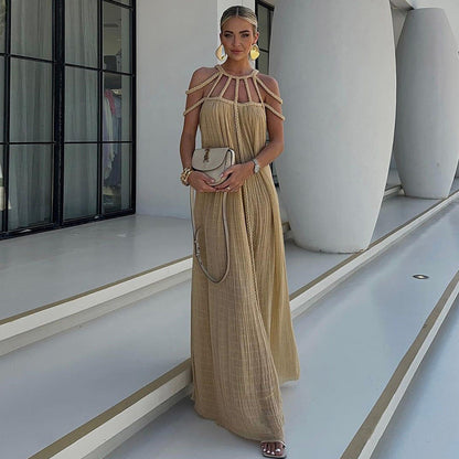 Vestido Maxi Sin Espalda MujerSexy