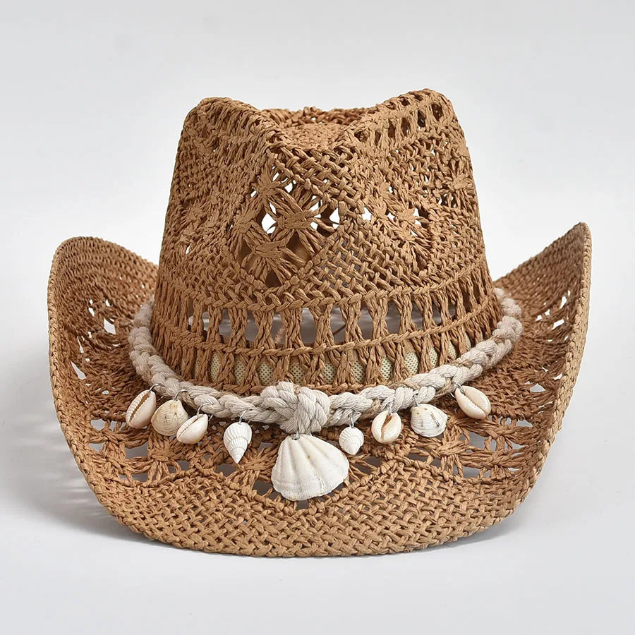 Sombrero de Paja Playa Estilo Costero - Vestiria