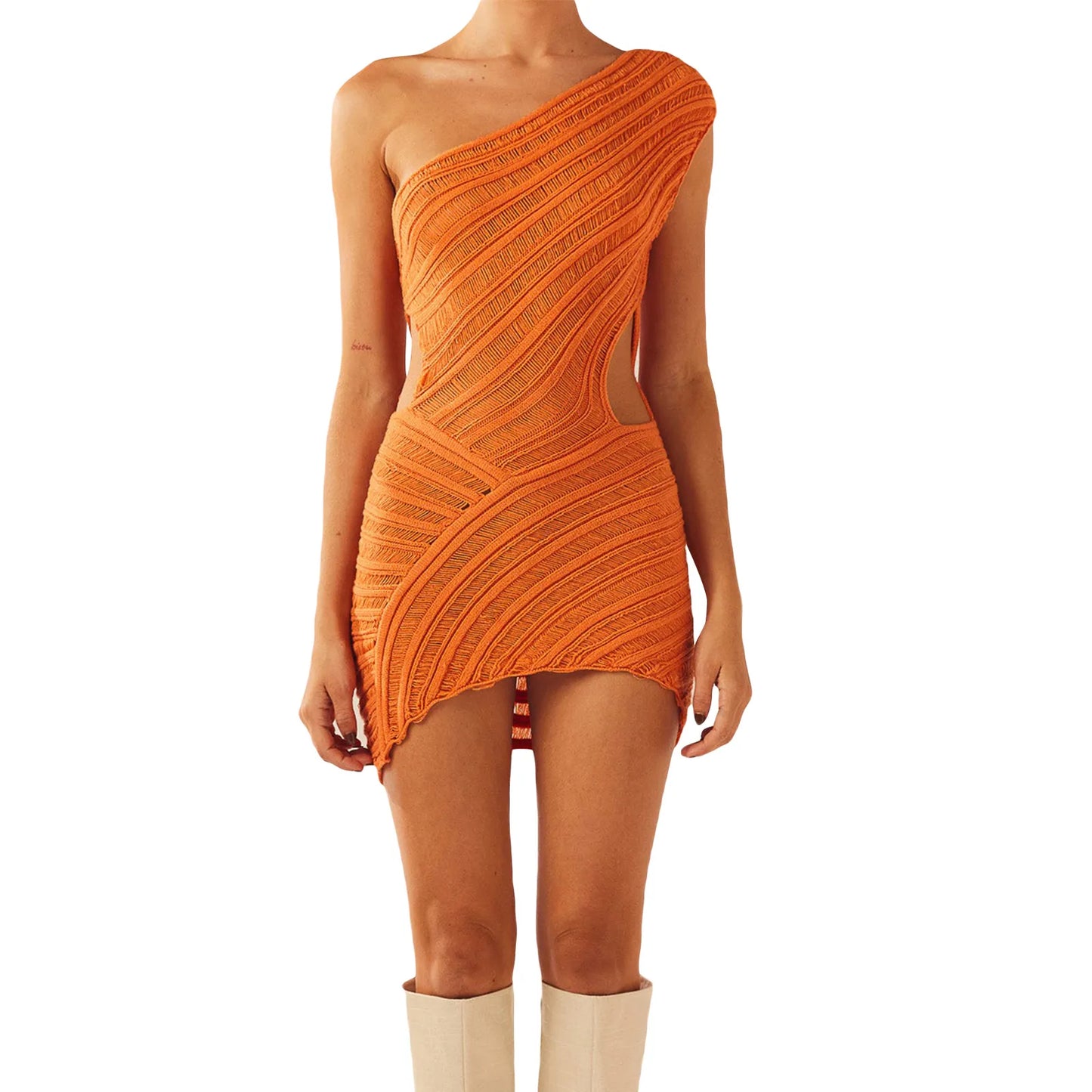 Vestido Crochet Boho Mujer