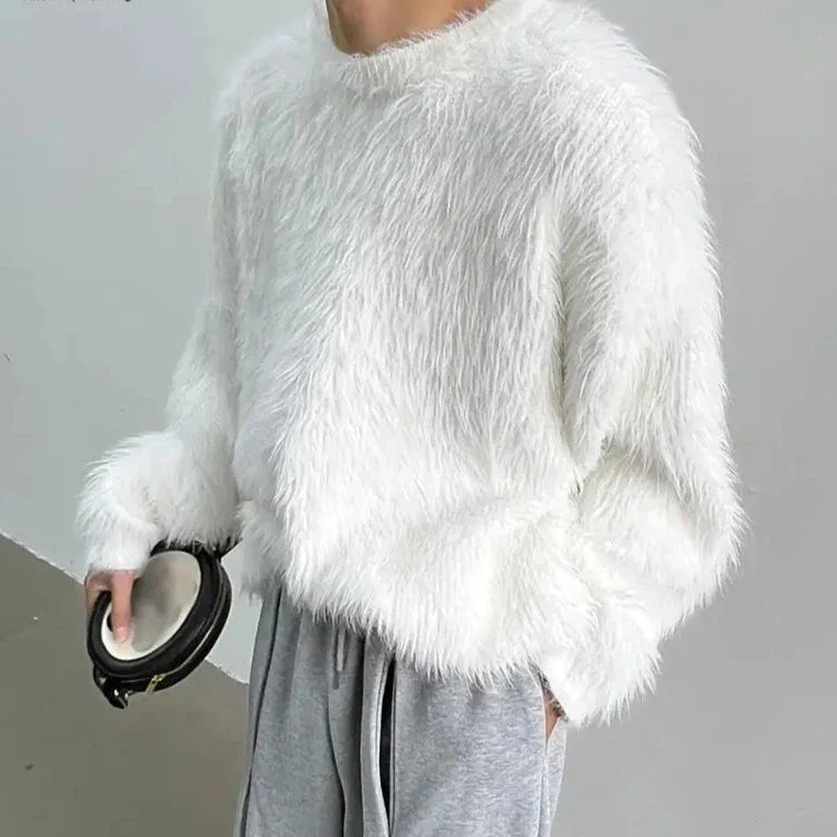 Jersey de punto hombre elegante básico - Vestiria