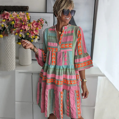 Vestido Boho Chic Mujer