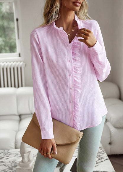 Camisa Encaje Romántica Mujer