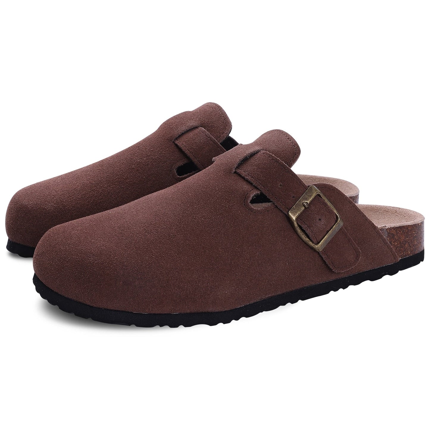 Mules de cuero Mujer Elegantes