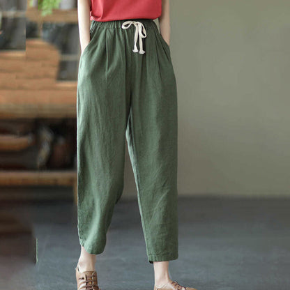 Pantalones Lino Ligeros de Verano