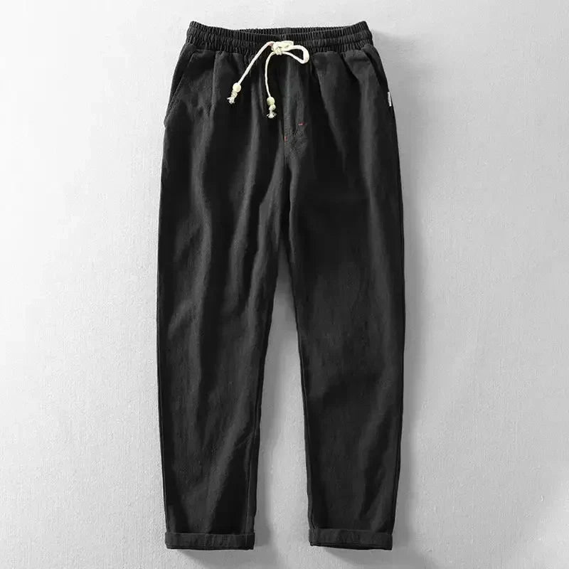 Pantalones Lino Ligeros Verano - Vestiria