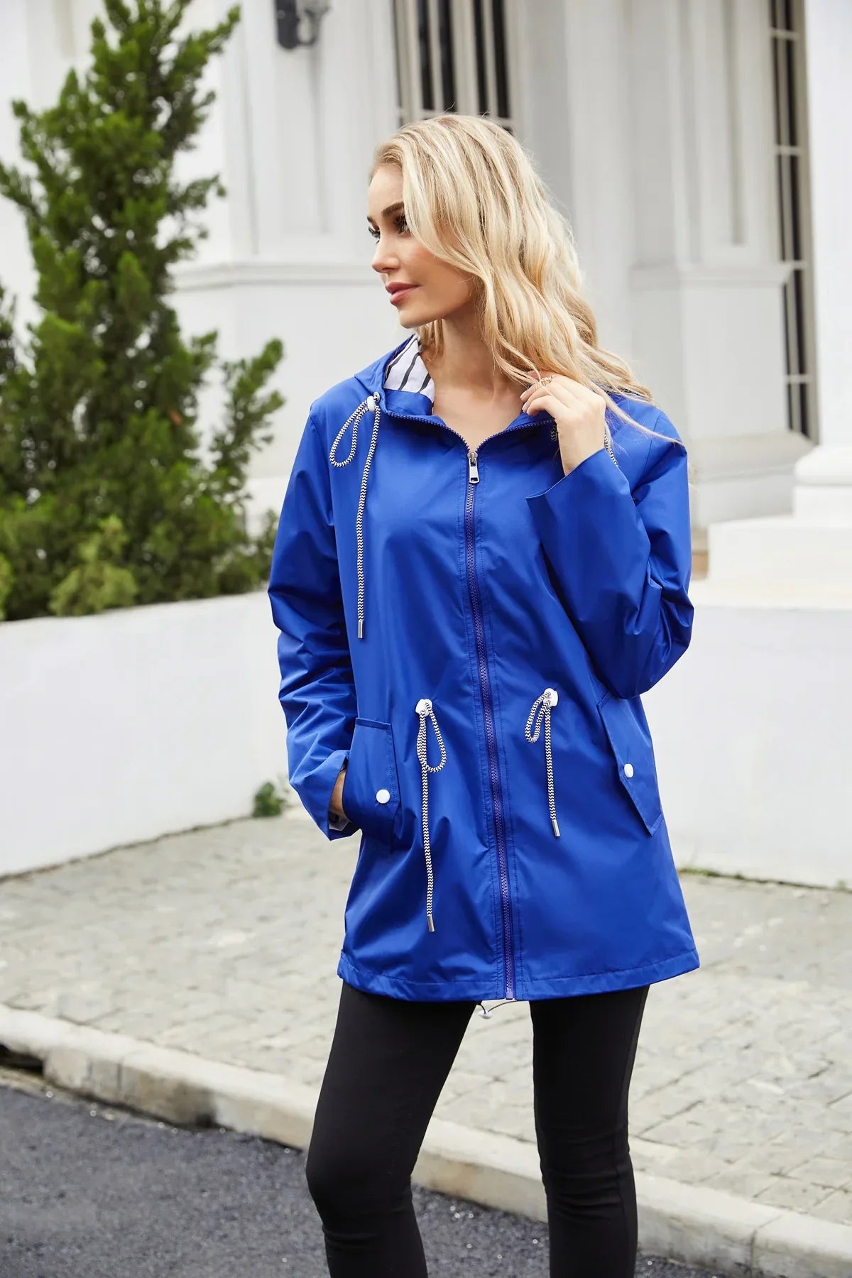 Chaqueta Impermeable Ligera Antilluvia