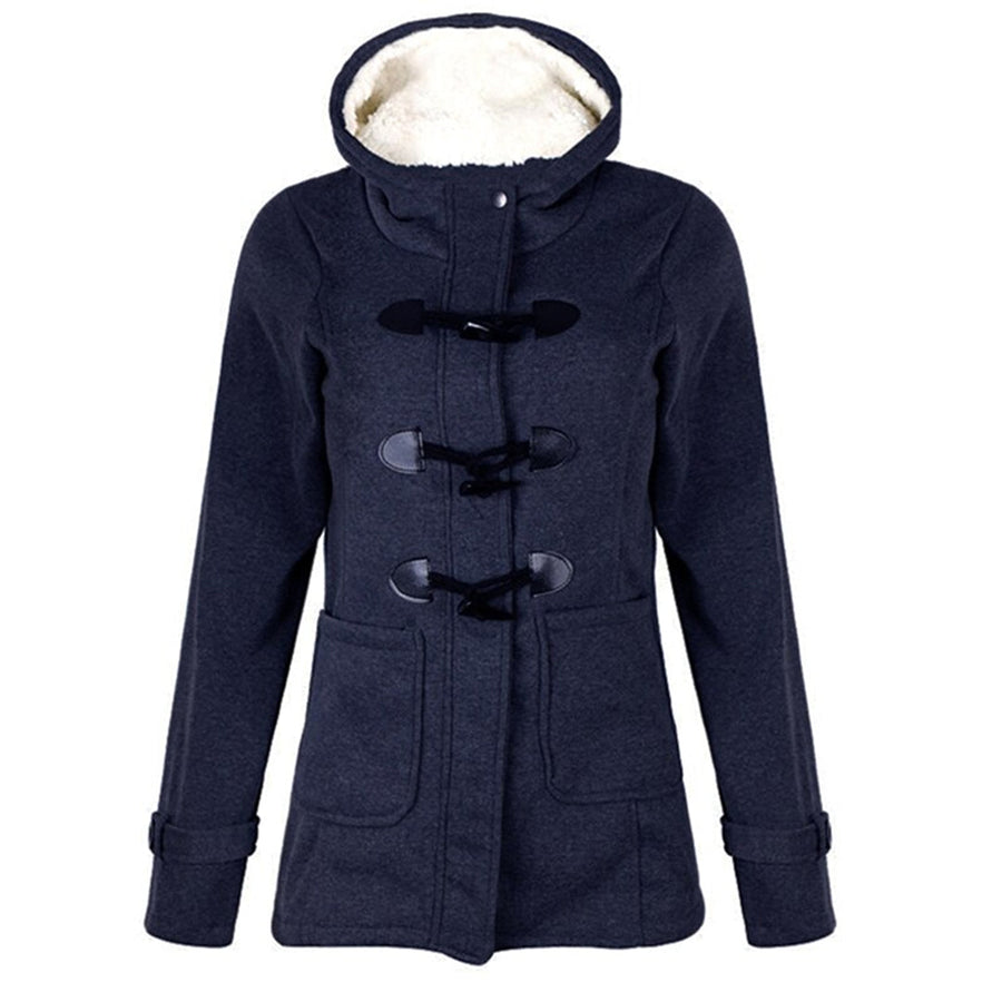 Chaqueta Invernal Larga Mujer con Capucha
