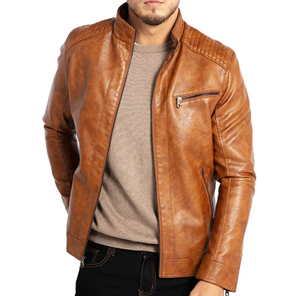 Chaqueta Cuero Clásica - Vestiria