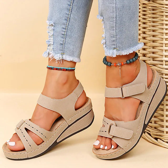 Sandalia cómoda con soporte ortopédico BearsFoots