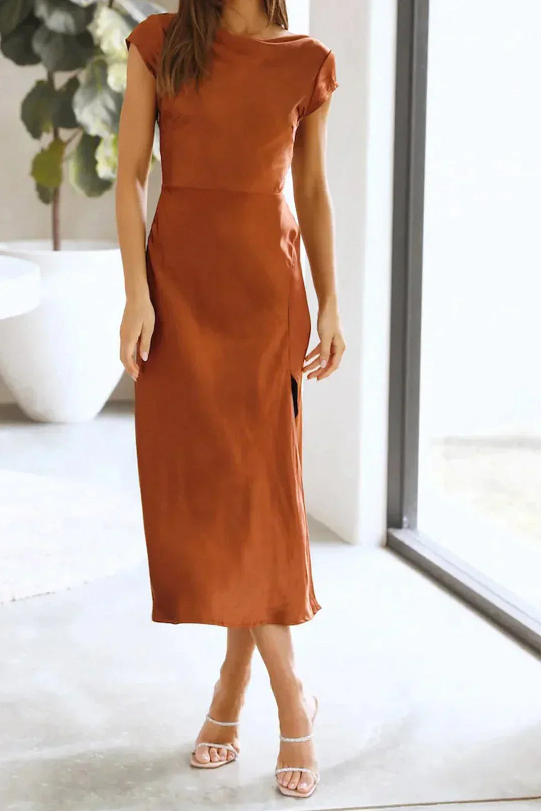 Vestido Mujer Chic Elegante