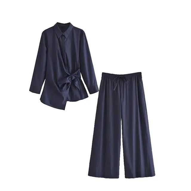 Traje de moda 2 piezas elegante - Vestiria