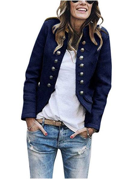 Chaquetilla Mujer Elegante Botones