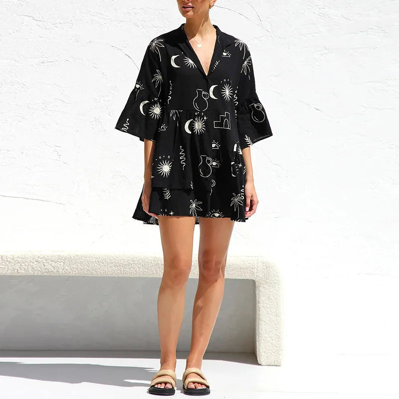 Vestido Mujer Estampado Floral