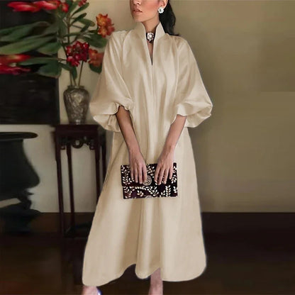 Vestido Maxi Suelta y Elegante Mujer - Vestiria