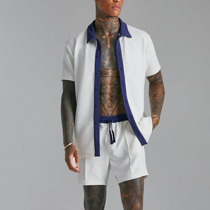 Traje de baño deportivo hombre elegante