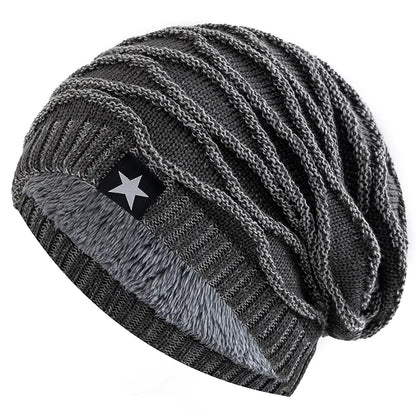 Gorro Pelo Largo Abrazable Cálido