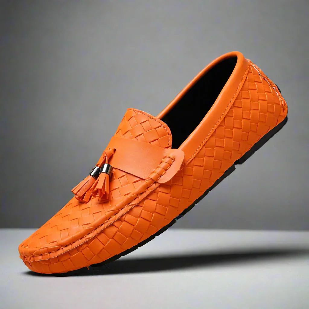 Mocasín Piel Elegante con Borla