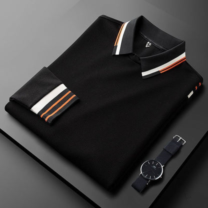Jersey de merino térmico para hombre cuello alto