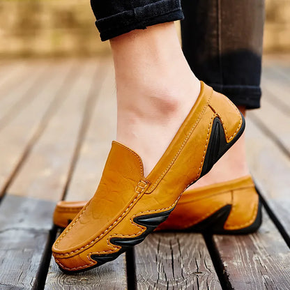 Mocasines Hombre Piel Auténtica Elegantes - Vestiria