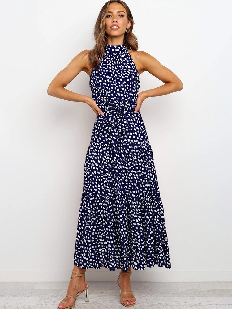 Vestido Estampado Lunares Verano Fresco