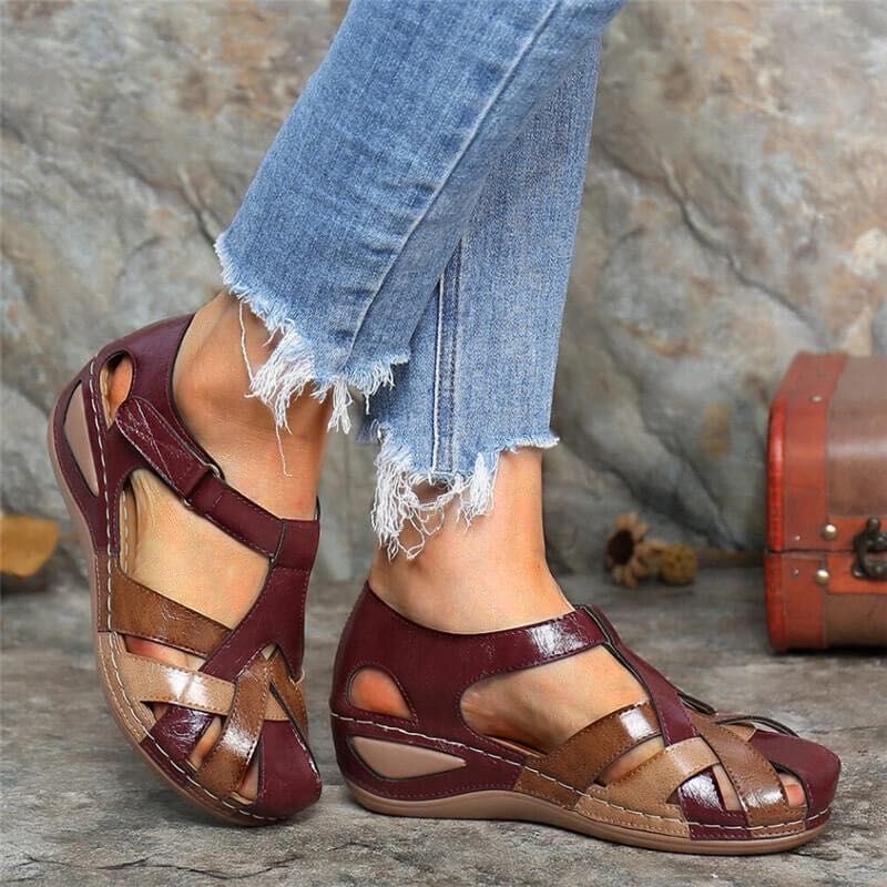 Sandalias ortopédicas clásicas cómodas - Vestiria