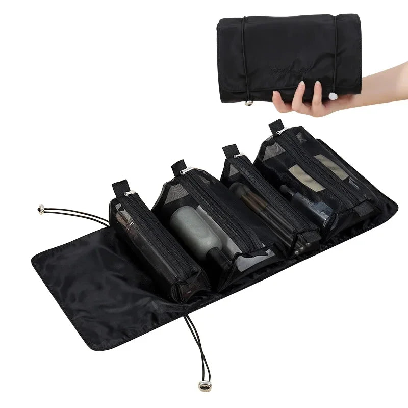 Bolsa de maquillaje compacta y práctica