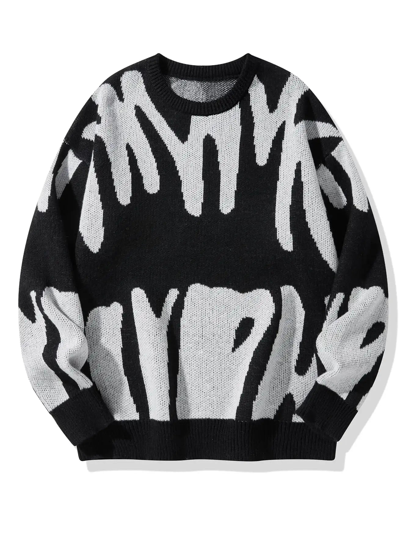 Jersey Hombre Invierno Estampado Moderno