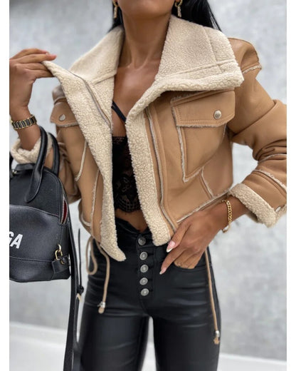 Chaqueta Mujer Diseño Chic de Alta Gama