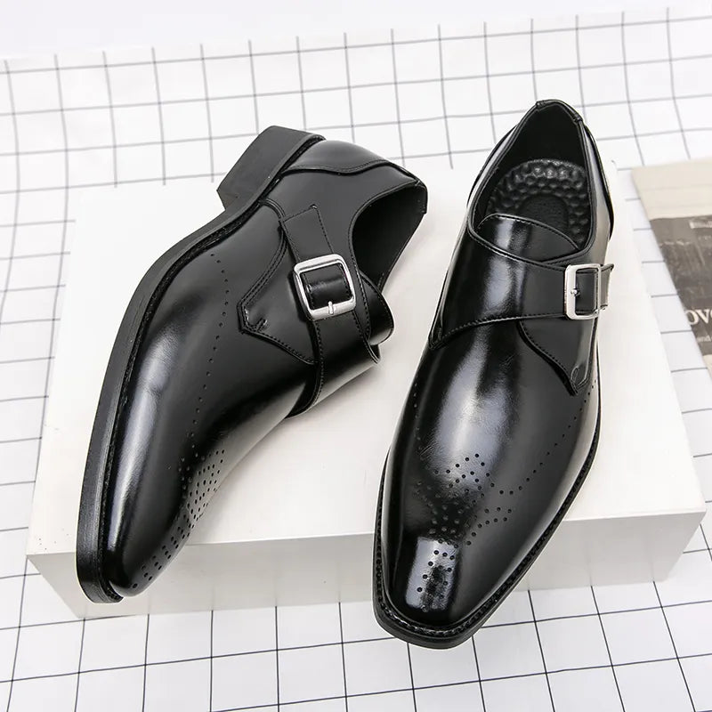 Zapatos de cuero elegantes para hombre