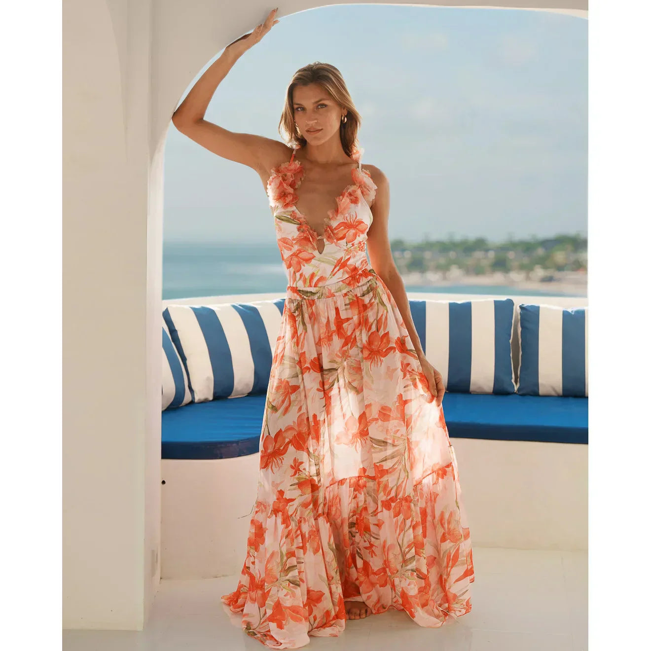 Vestido de Verano Mujer Elegante