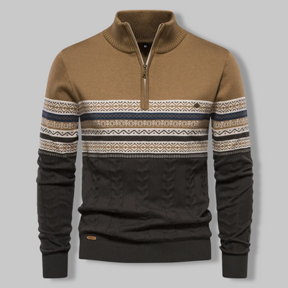 Suéter Hombre Cremallera Nordic Estilo